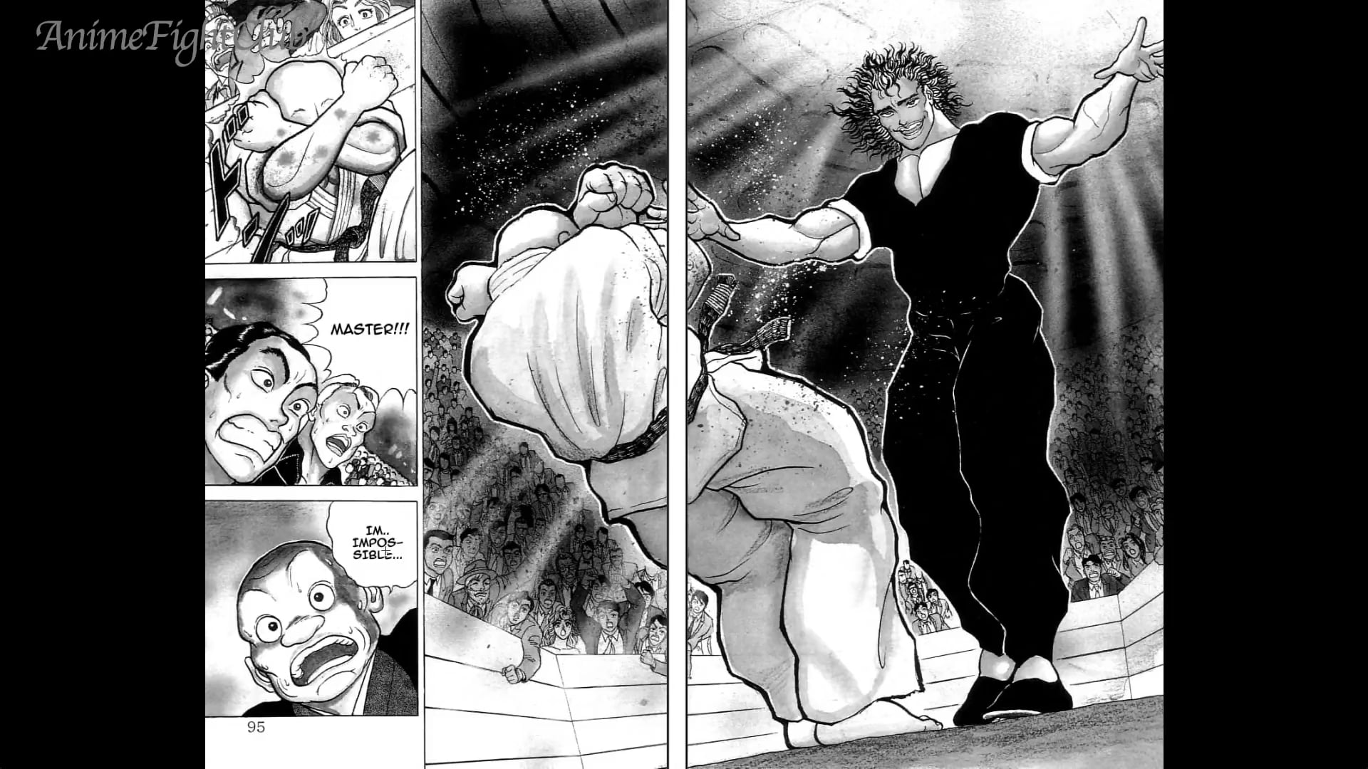Doppo Orochi vs Yujiro Hanma!! (2 of 3) - Grappler Baki Chapters
